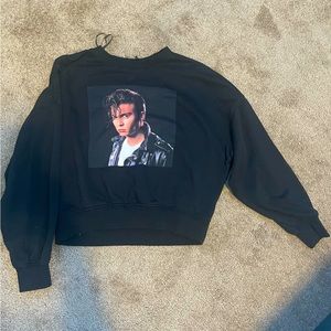 Black H&M sweatshirt - XS